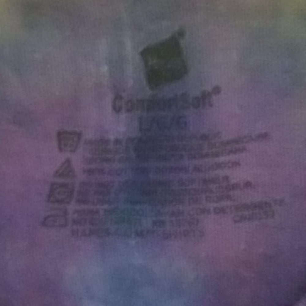 Skull Tie Dye Shirt Size Large - Picture 2 of 3